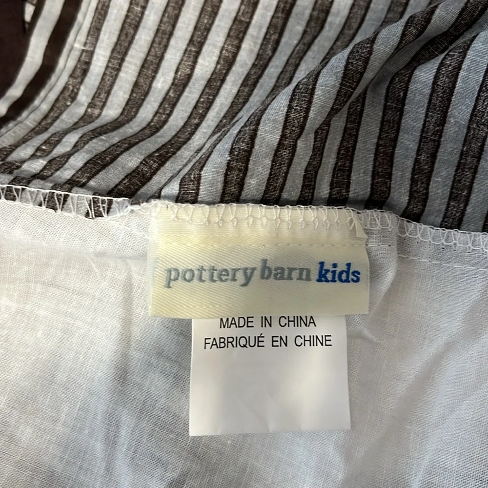 Pottery Barn Kids Playful Monkeys Crib or Toddler Bed Comforter & Bed Skirt